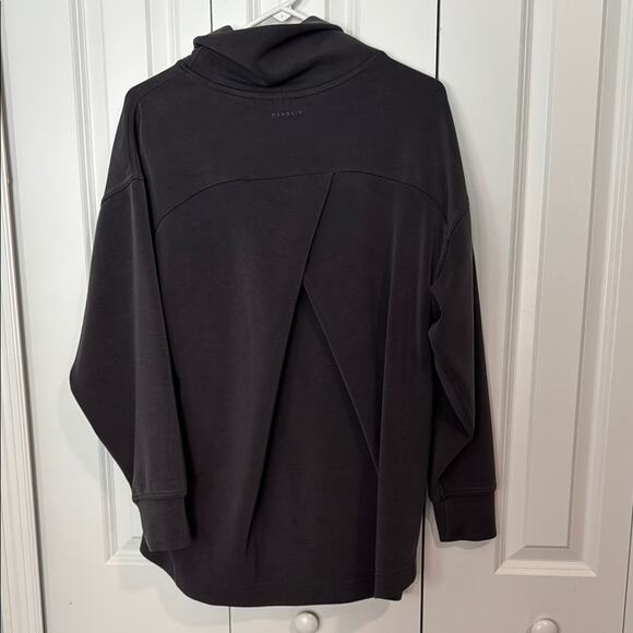 Danskin Charcoal Turtleneck sweater - Picture 3 of 4